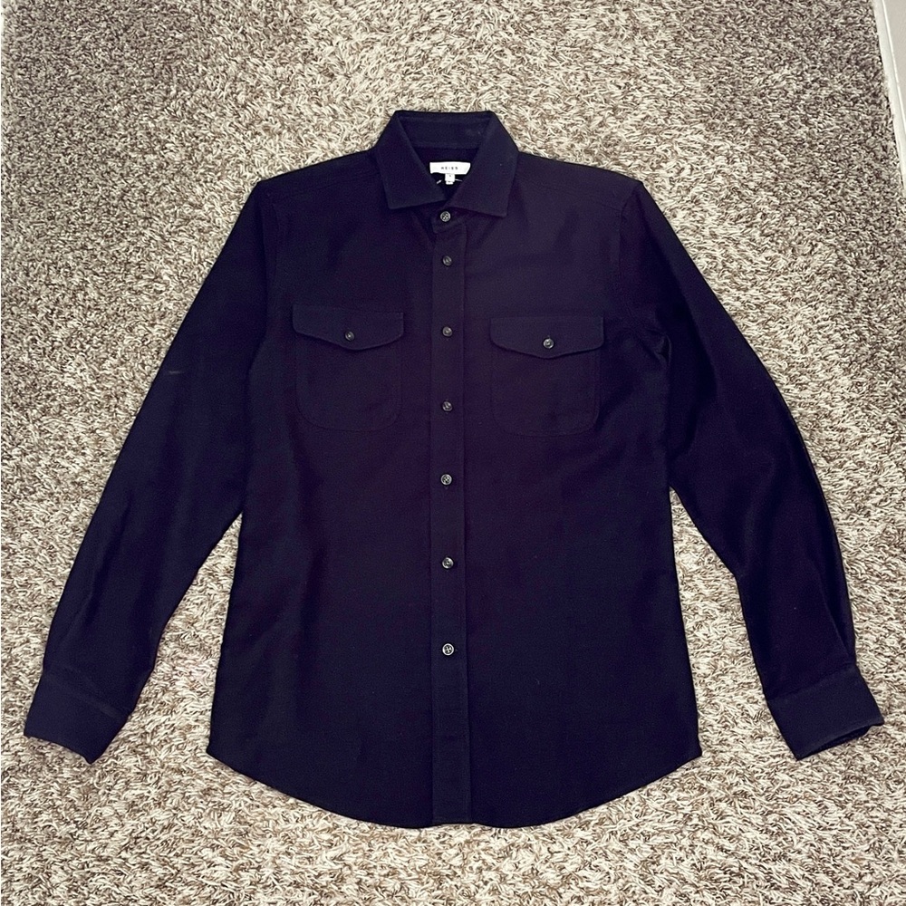 Reiss Black button up shirt form Nordstrom